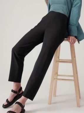 Athleta Endless Pant Black High Rise Activewear Athleisure Casual Women’s Size 4